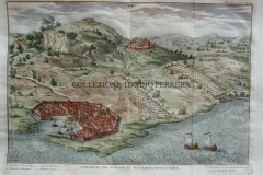 1759-Accampamenti-dei-Romani-e-dei-Cartaginesi-ad-Erice.-Stampa-in-calcografia-eseguita-ad-Amsterdam-da-Zacharias-Chatelain